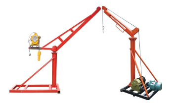 方管小吊機和圓管小吊機