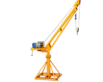 瓷磚地面上怎么安裝小型吊料機